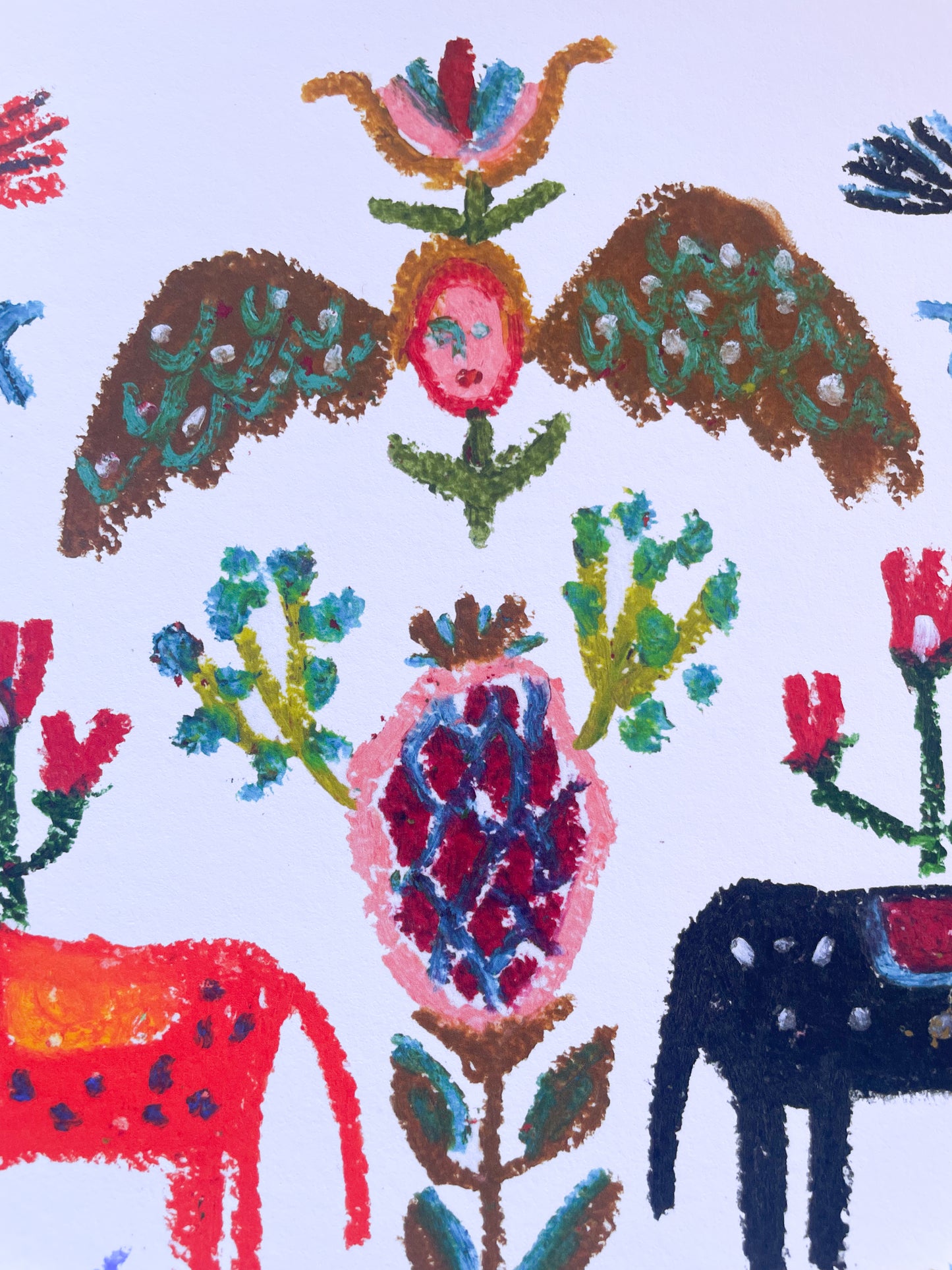 Horse Gathering Art Print