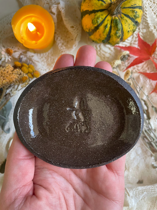 Signature folk witch dish