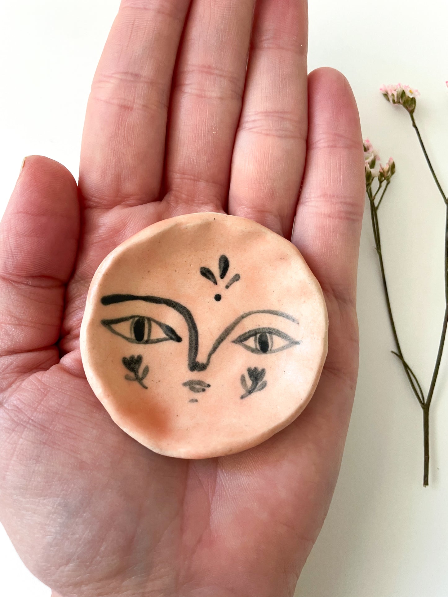 Moon trinket dish
