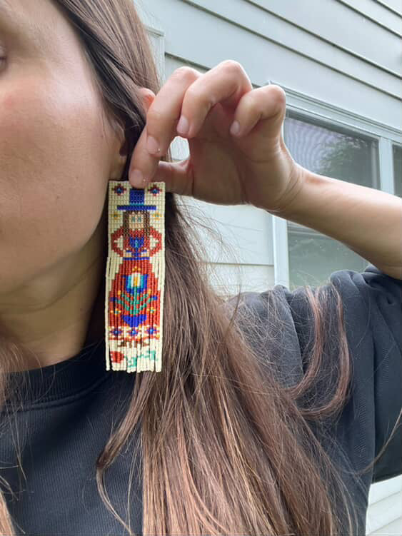 Folk People Earrings~PREORDER