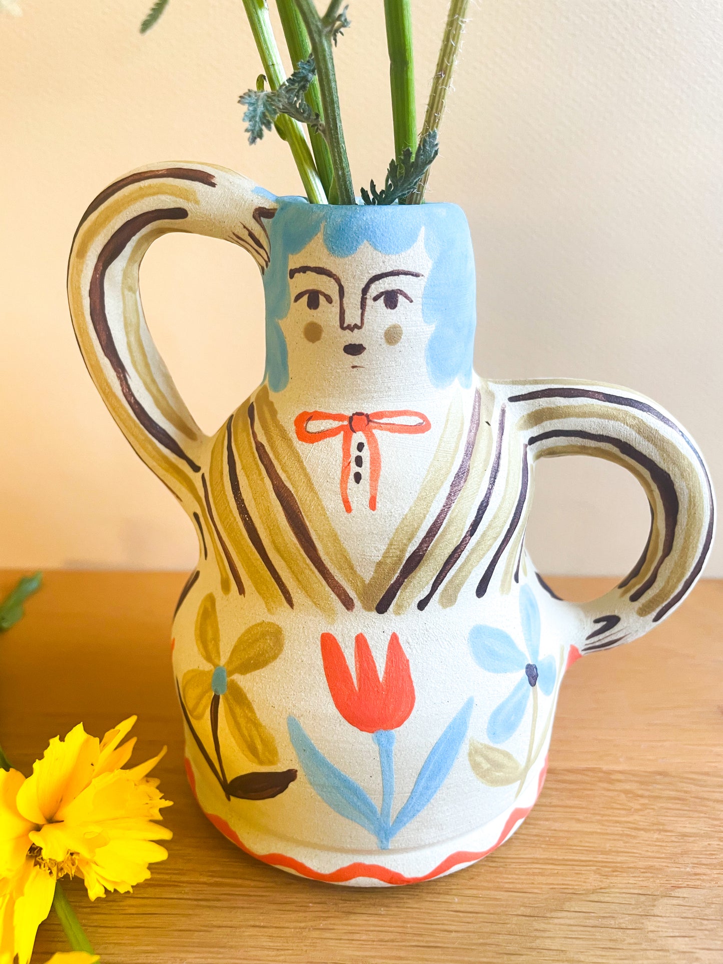 Pottery People Vase