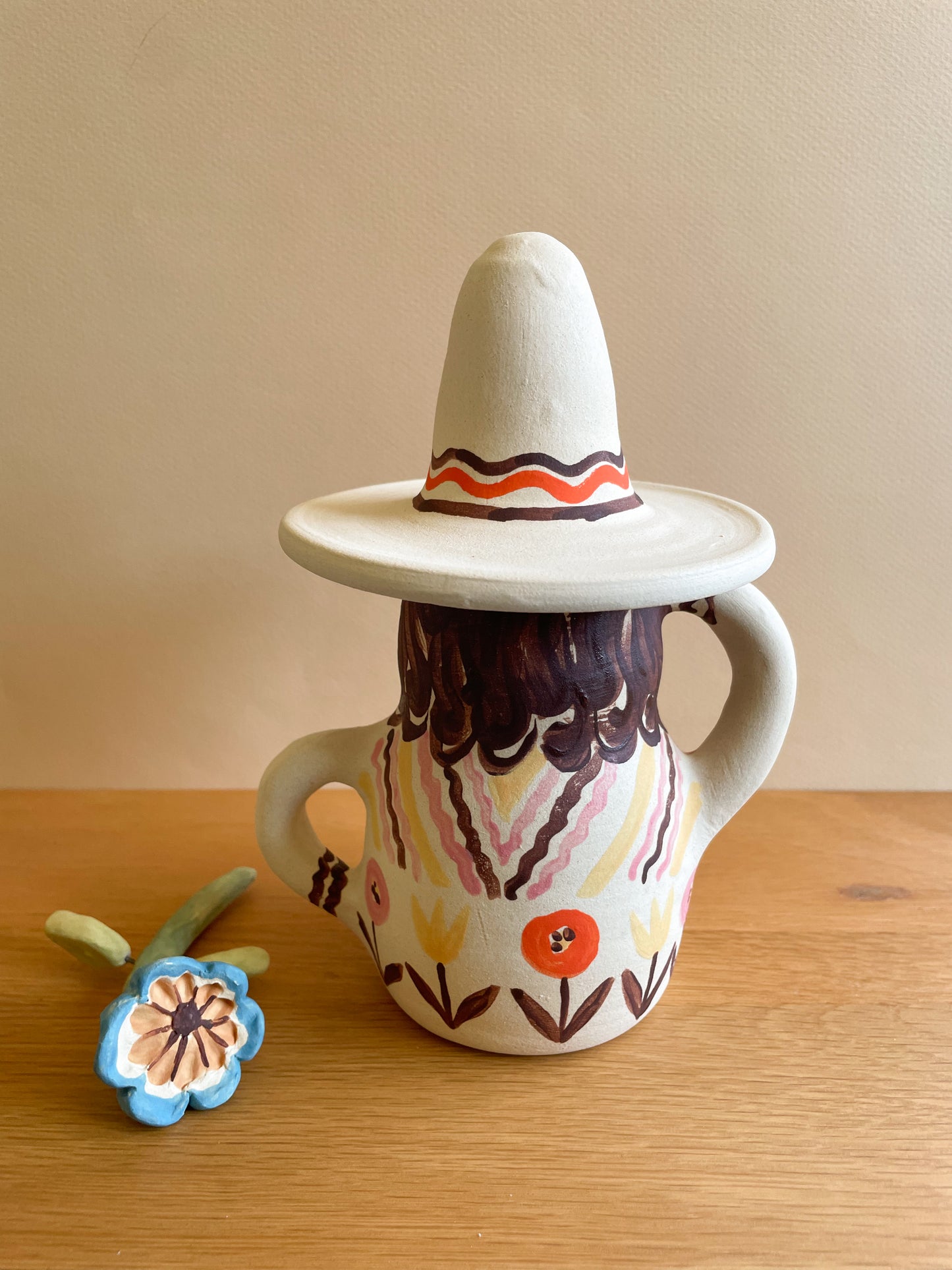 Pottery People Vase