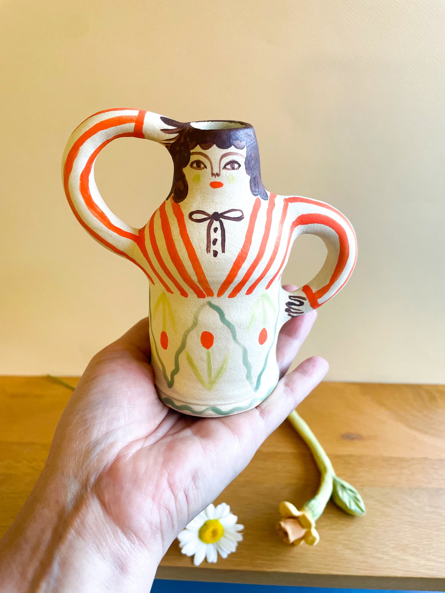 Pottery People Vase