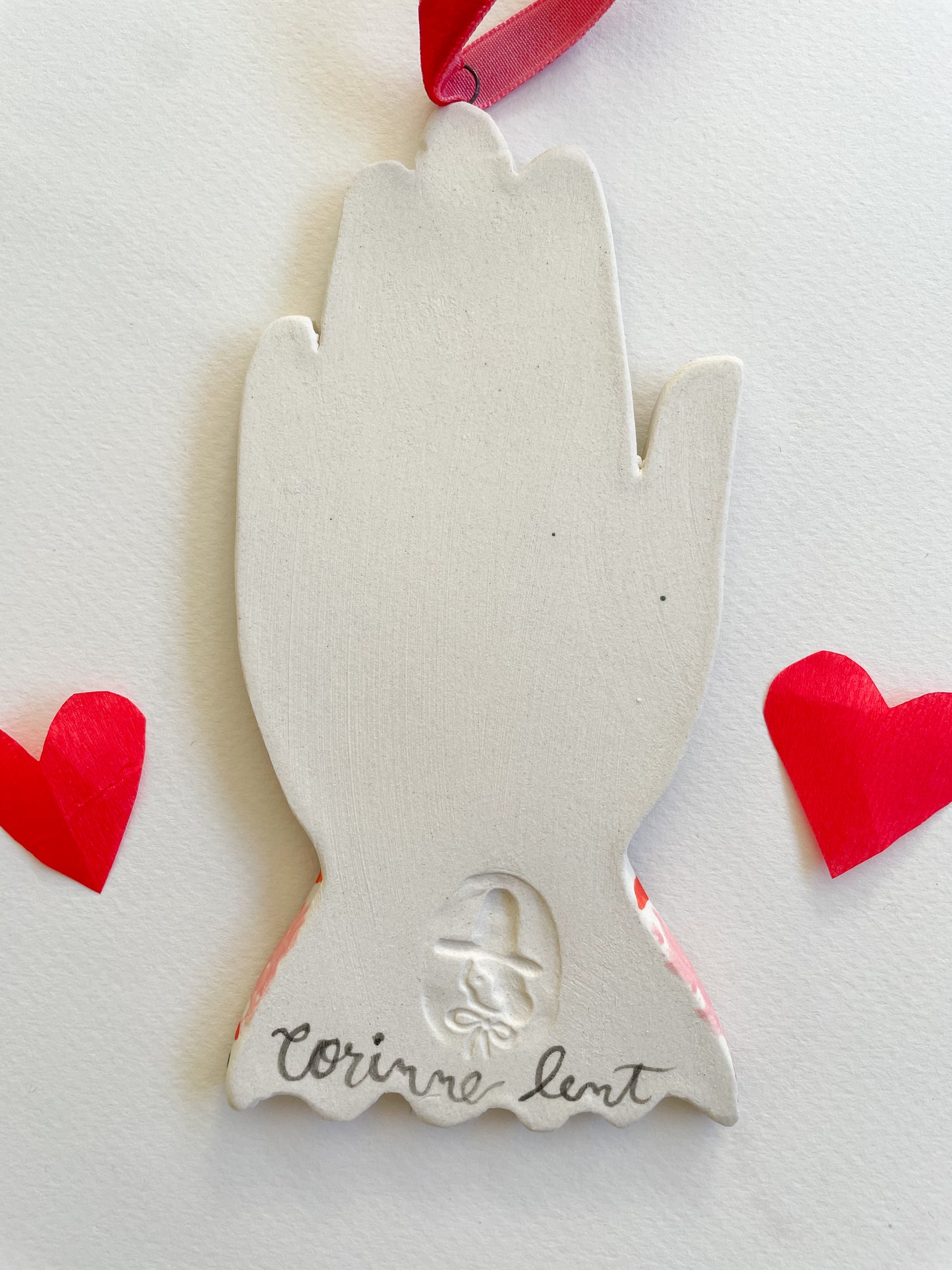 Victorian hand ornament