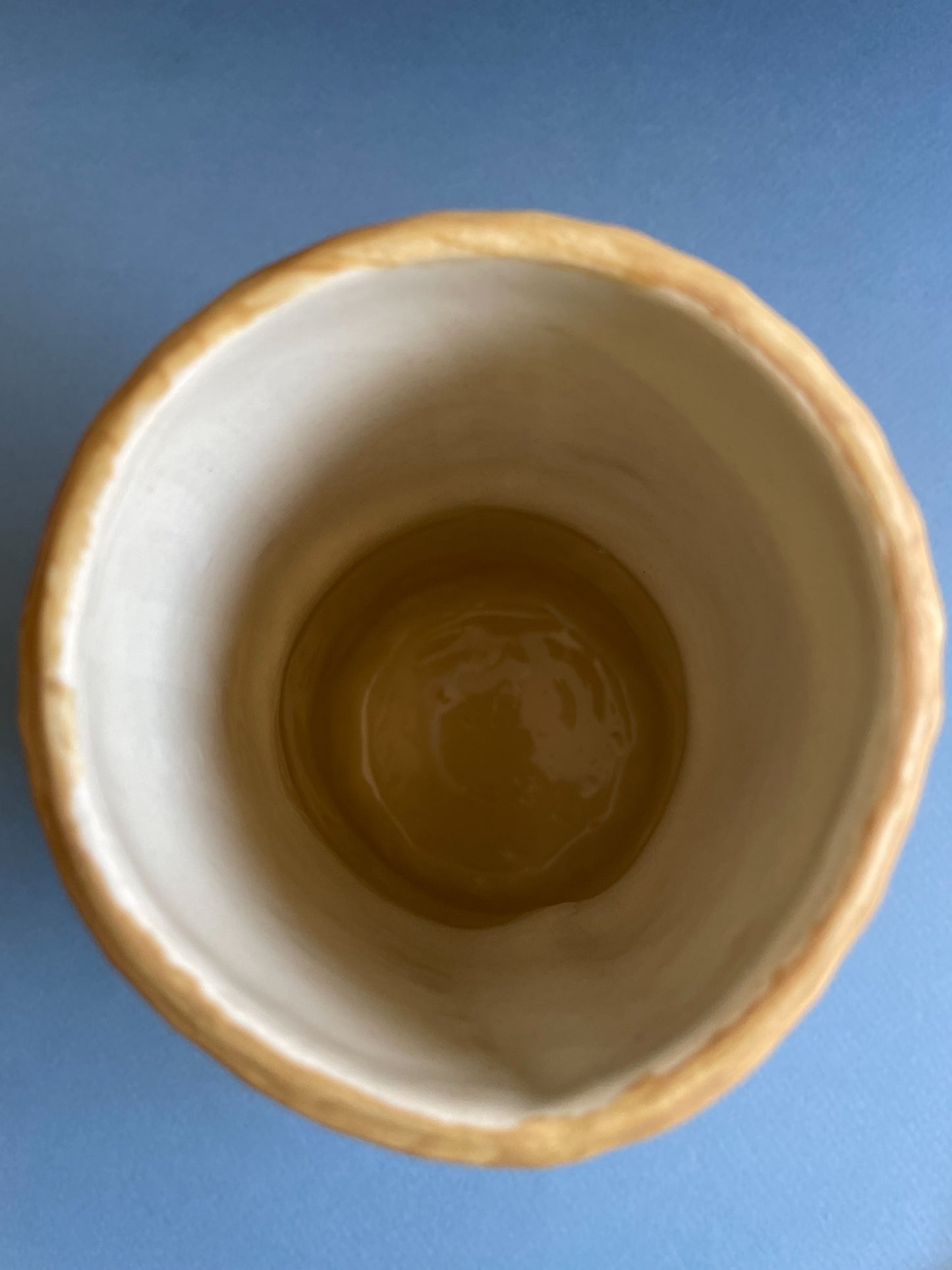 Folk people vase-no hat- medium