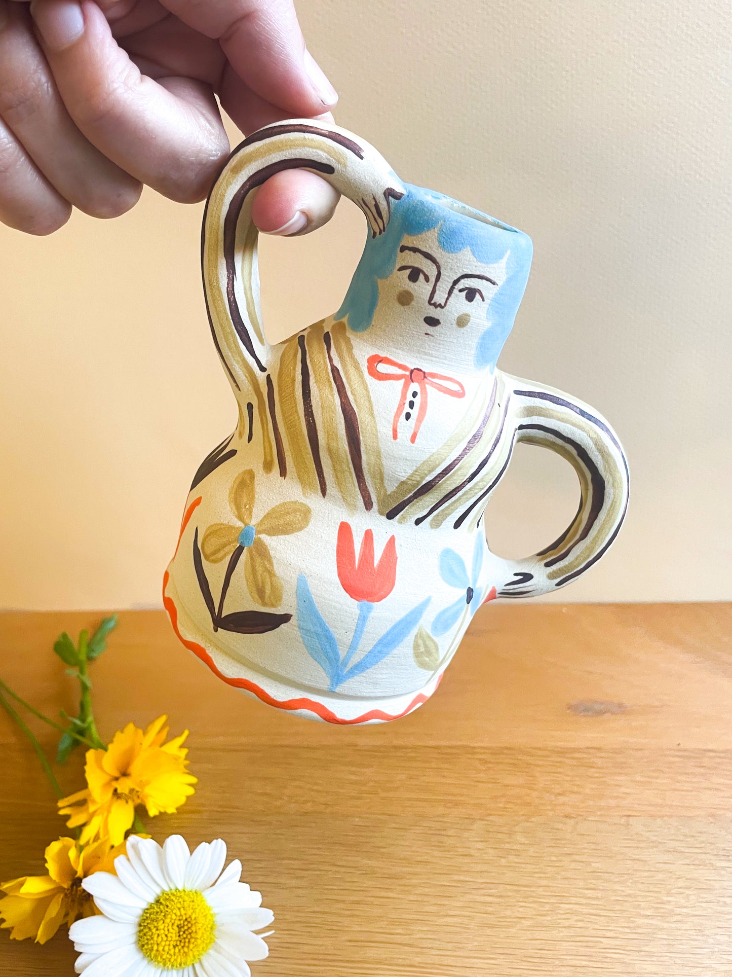 Pottery People Vase