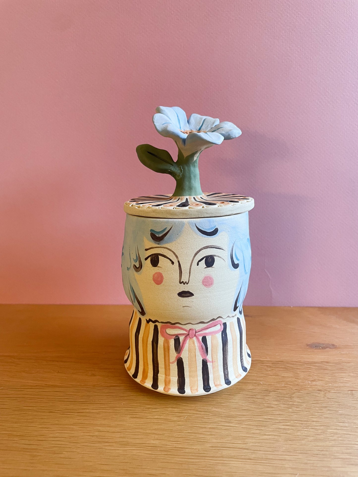 Flower head jar *seconds*