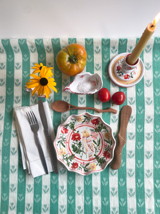 Fluted small plate