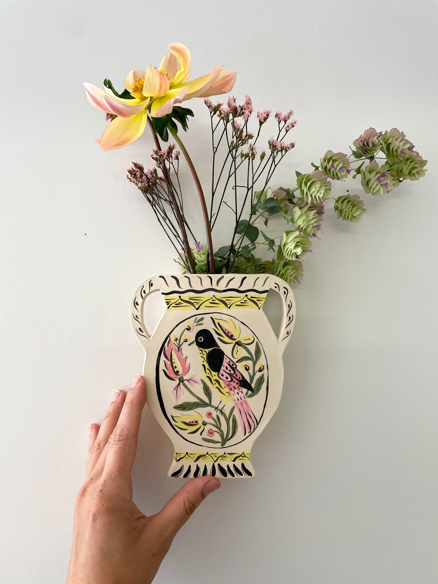Wall and table vase