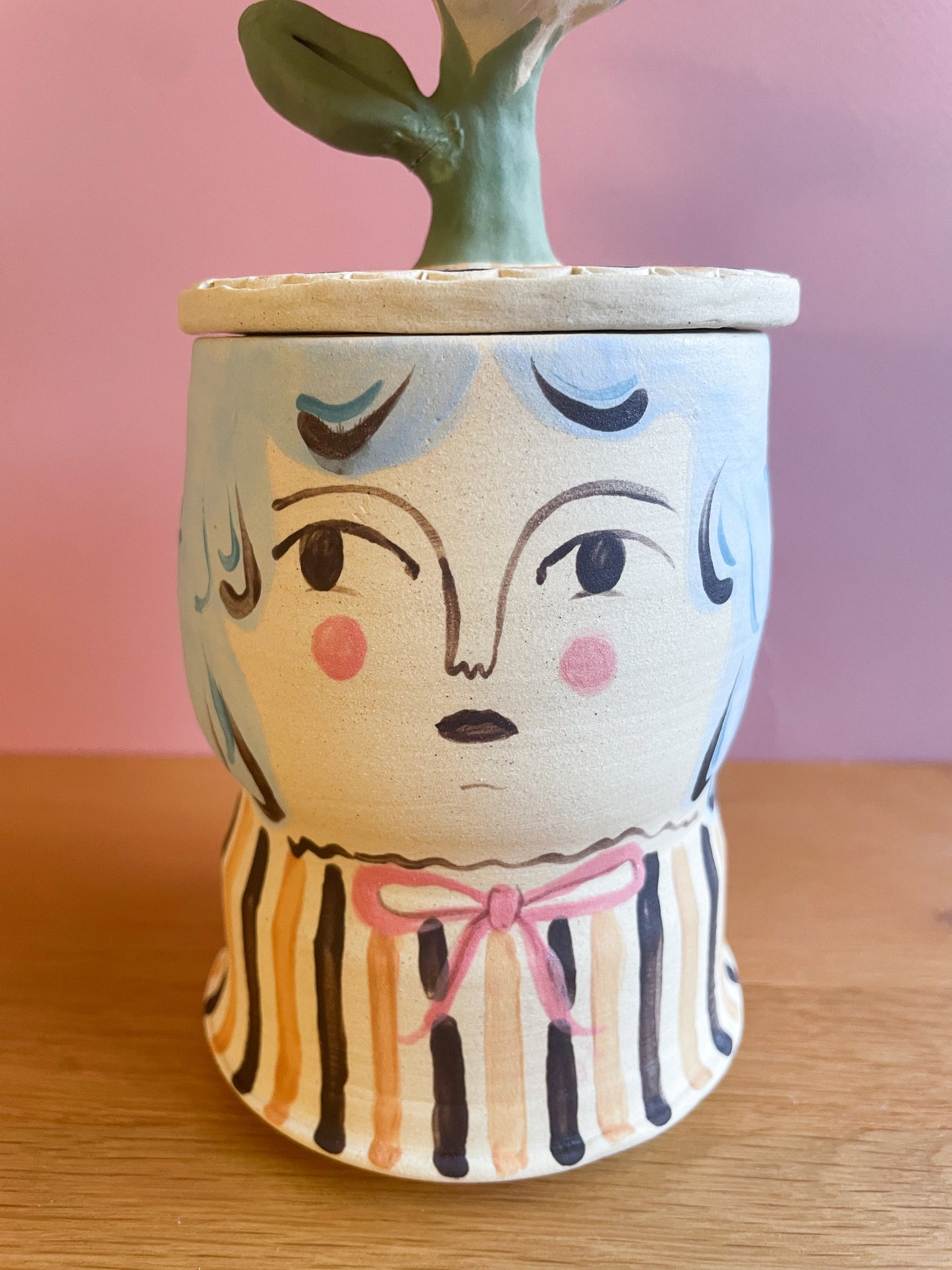 Flower head jar *seconds*