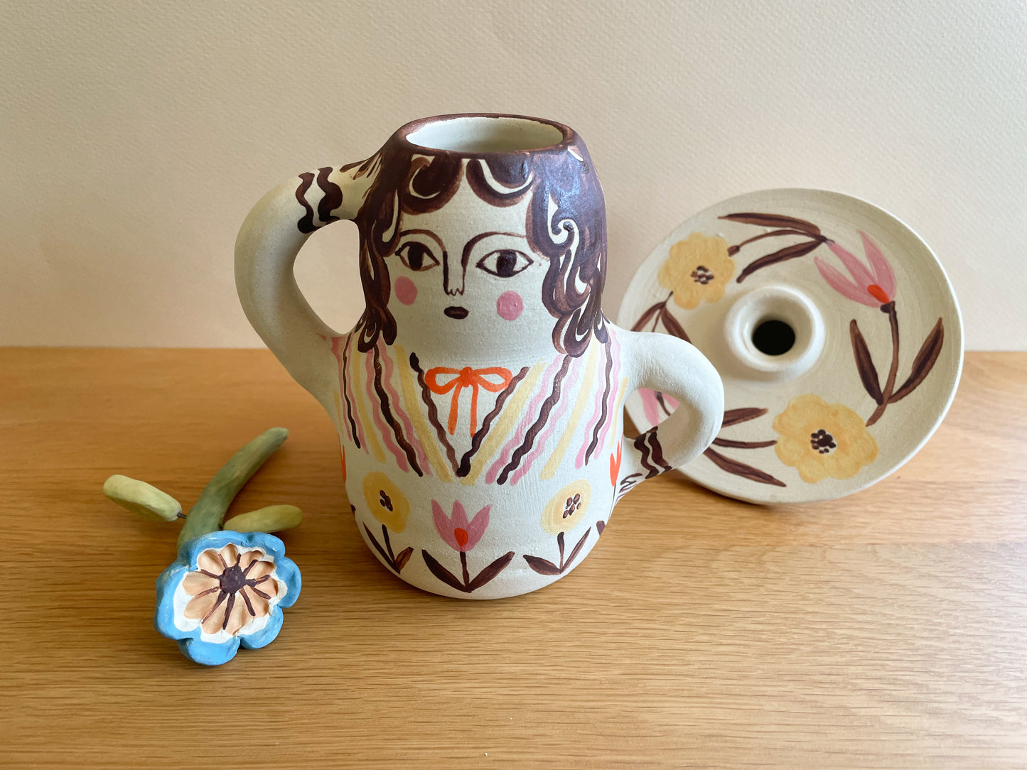 Pottery People Vase