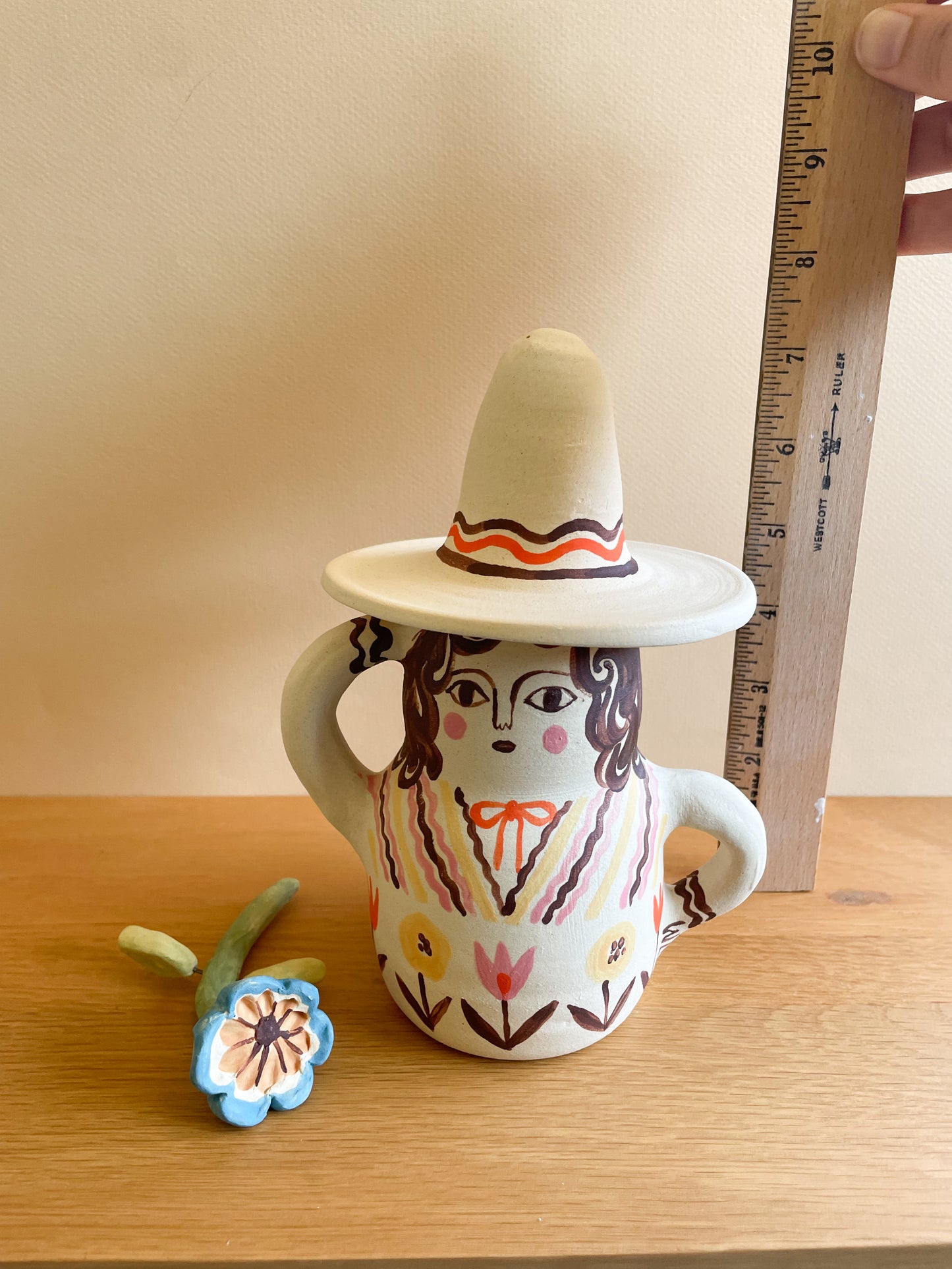 Pottery People Vase
