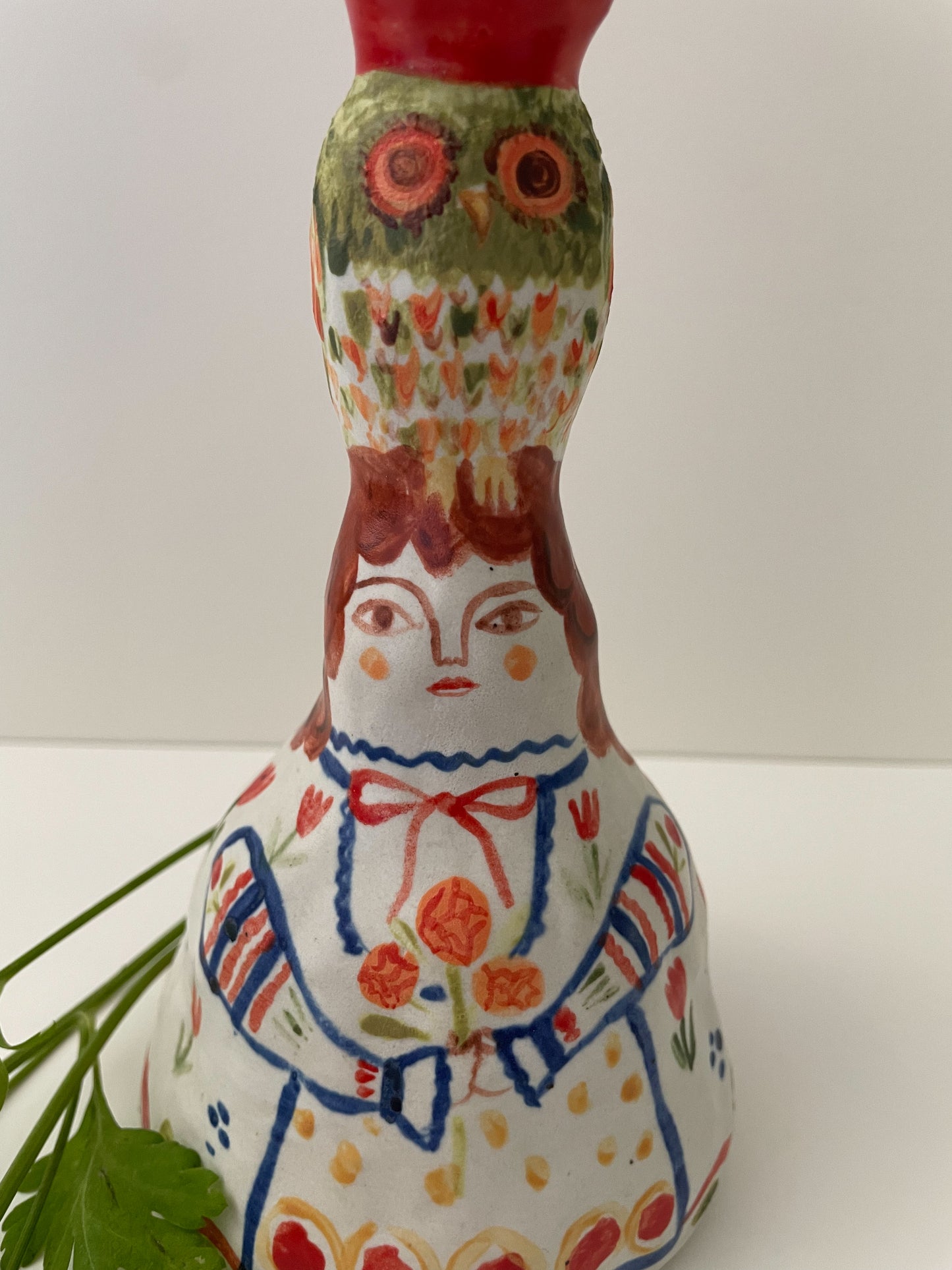 Candelabra Owl Lady