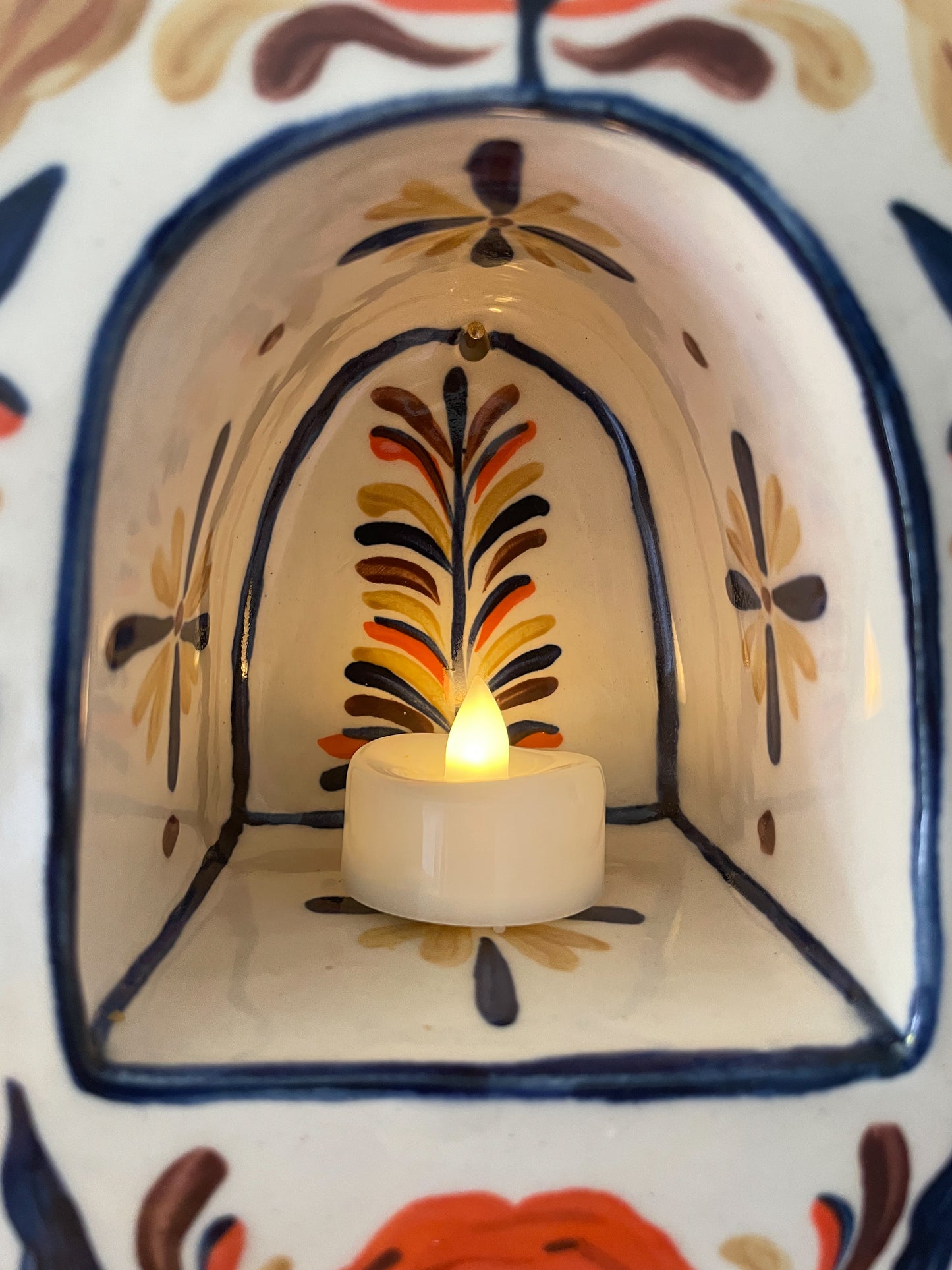 Folk Floral Wall Altar