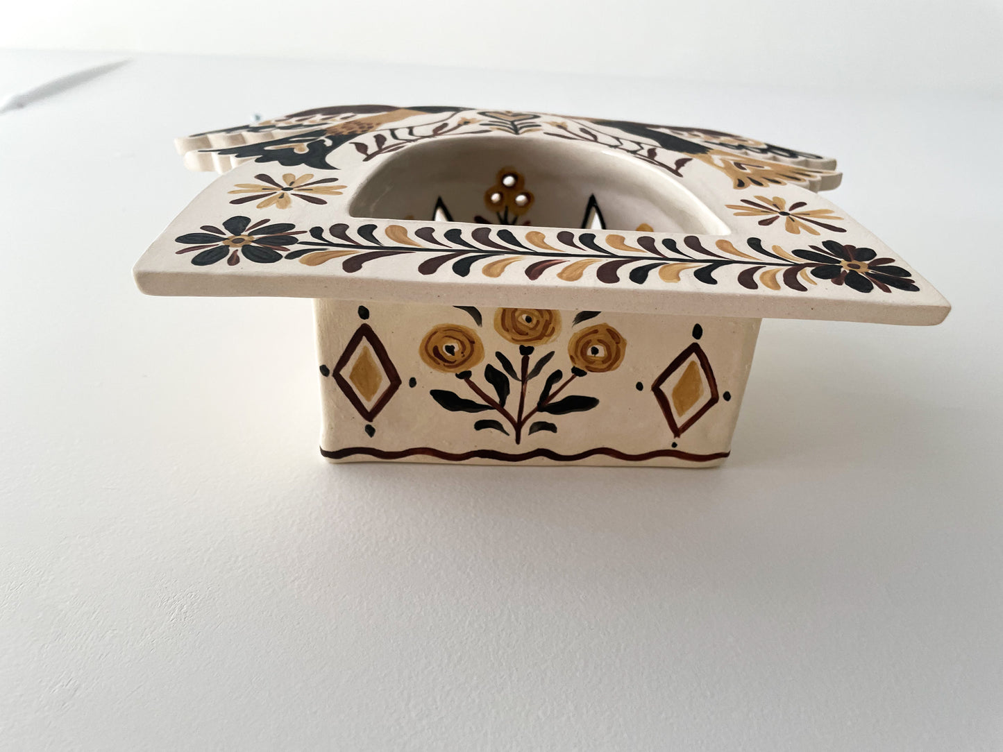 Folk Bird Wall Altar