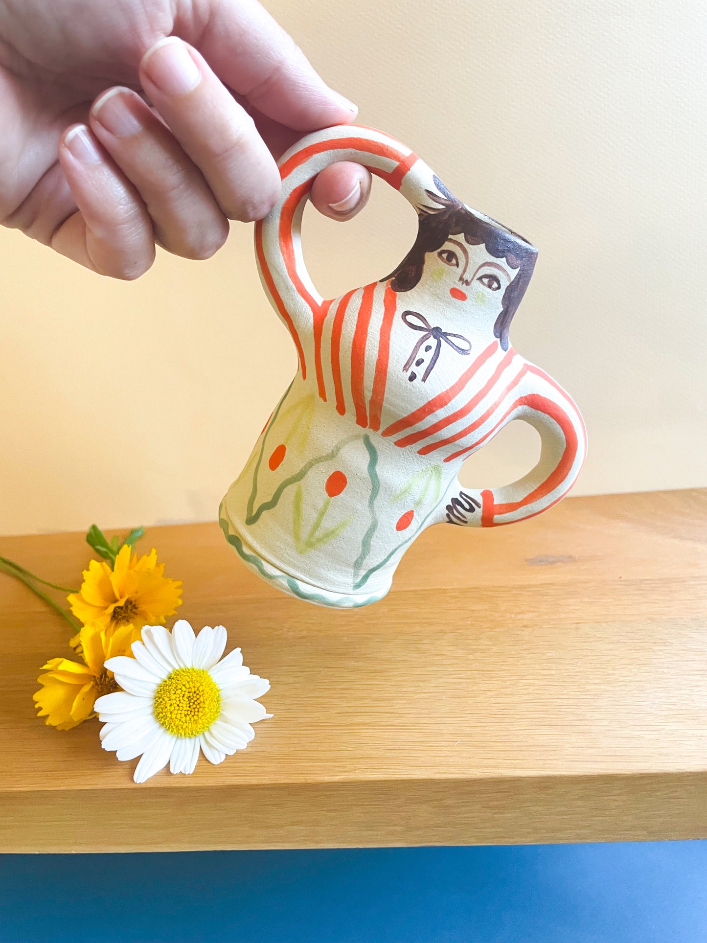 Pottery People Vase