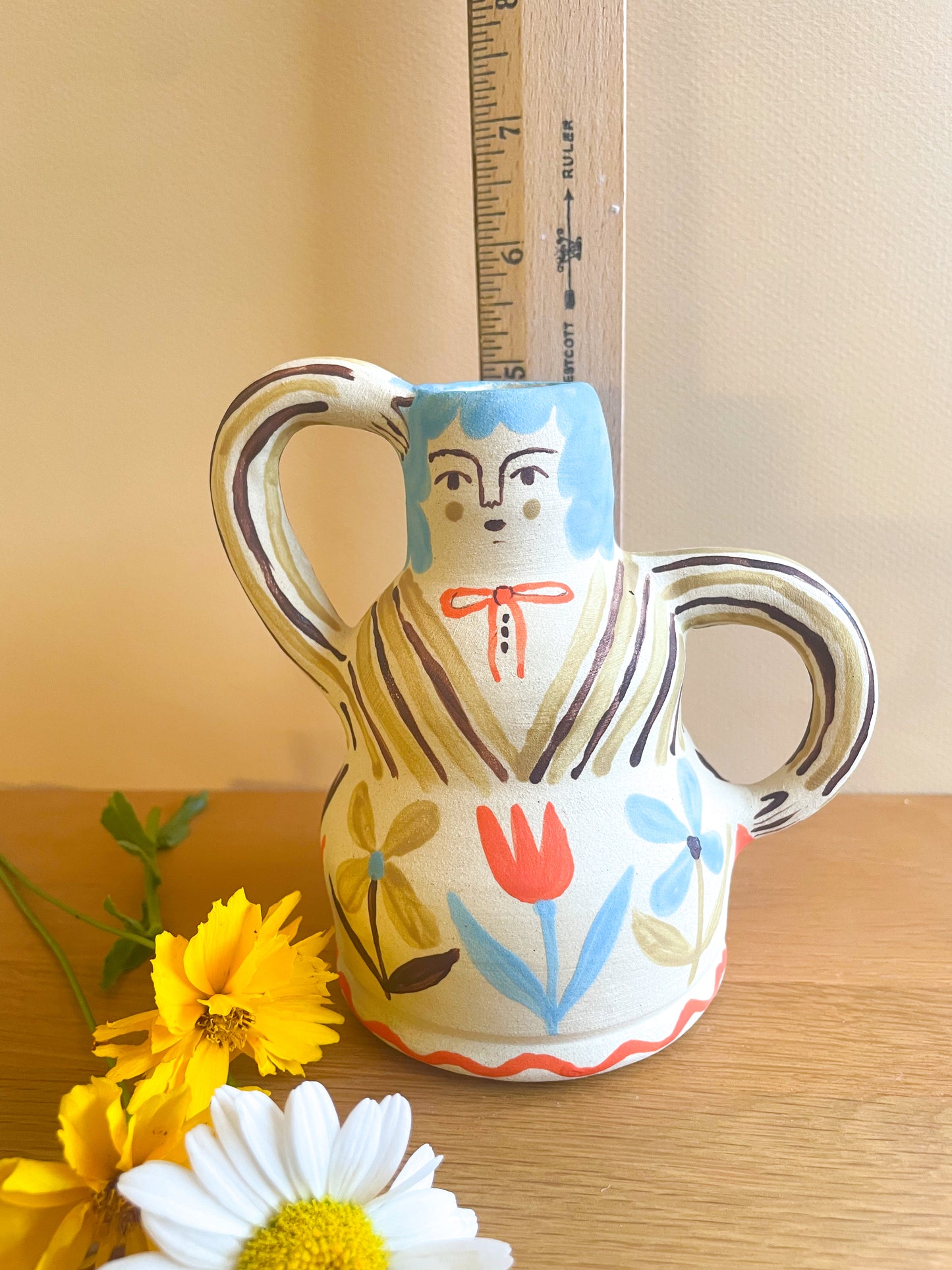 Pottery People Vase