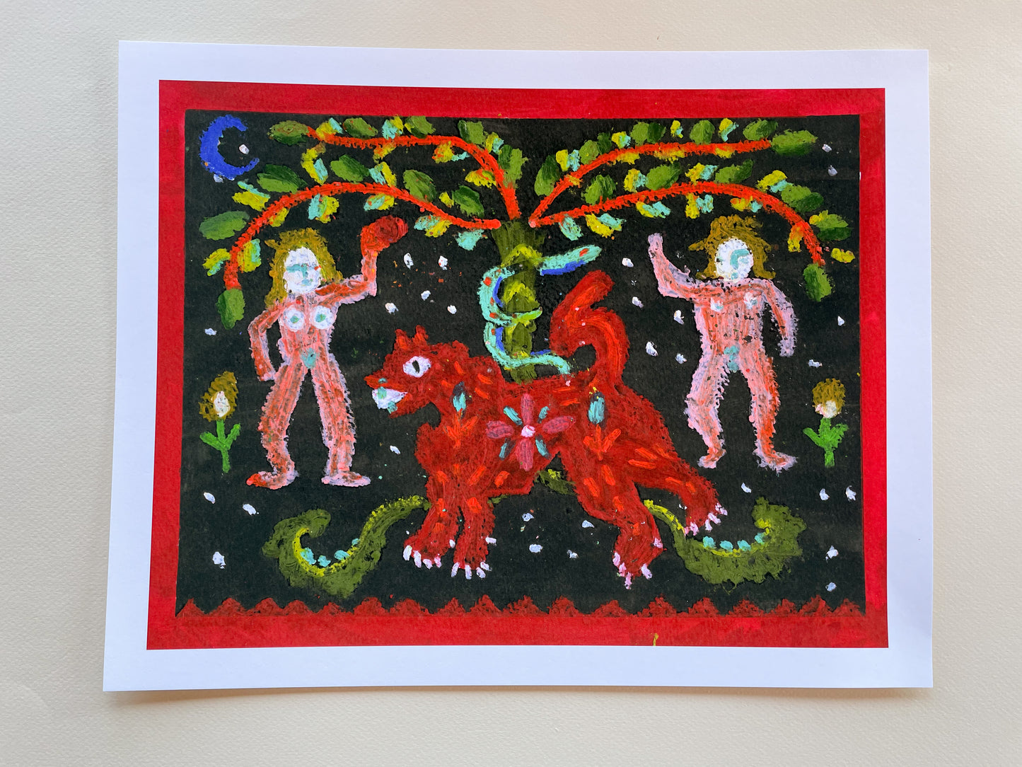 Temptation Art Print