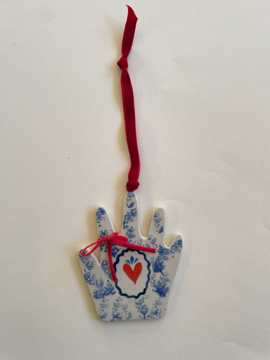 Forget me not ornament