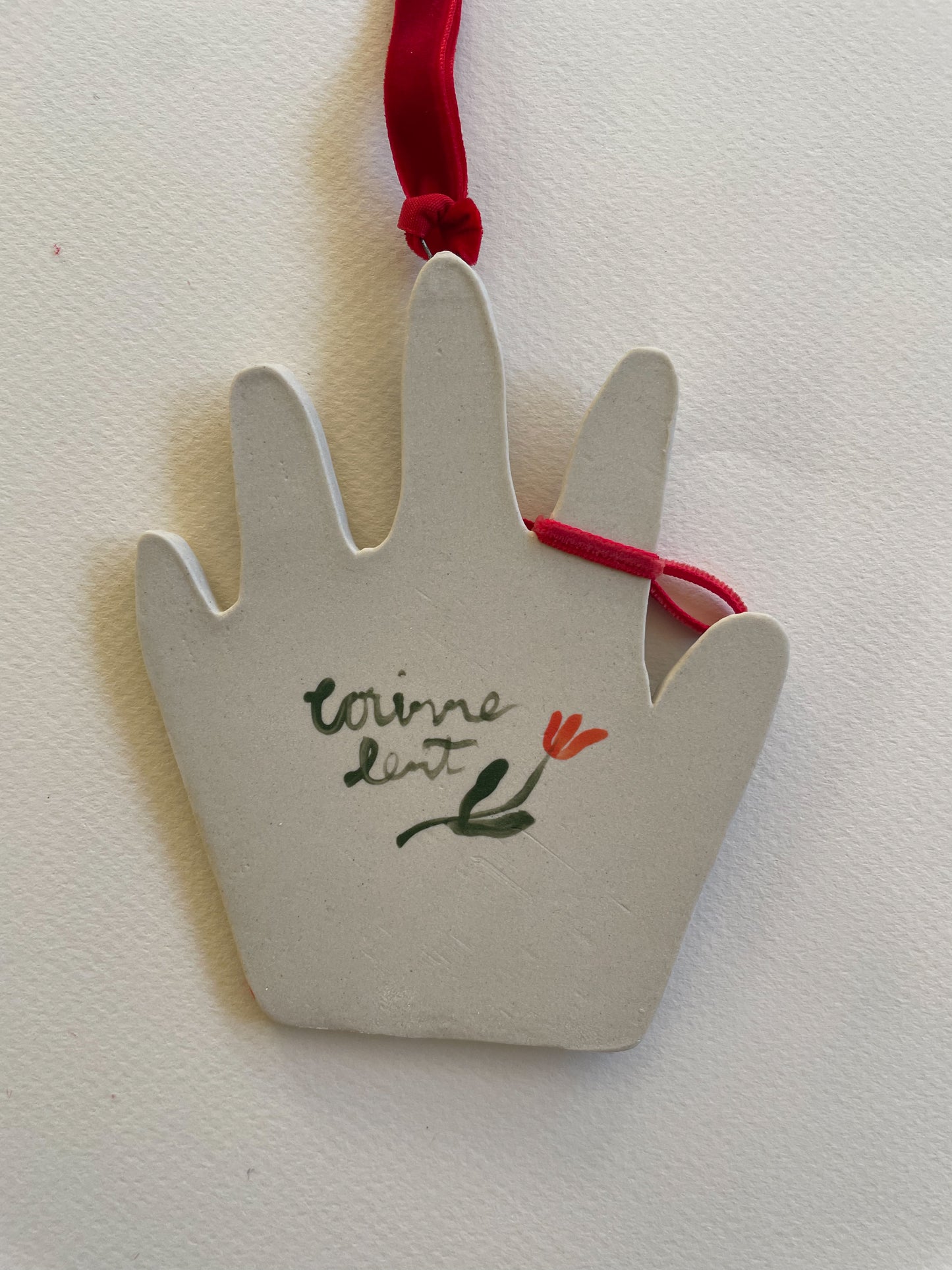 Forget me not ornament