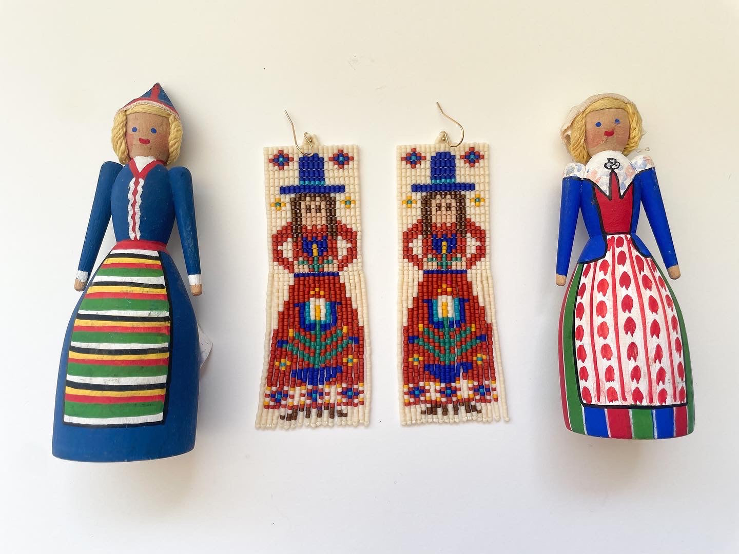 Folk People Earrings~PREORDER