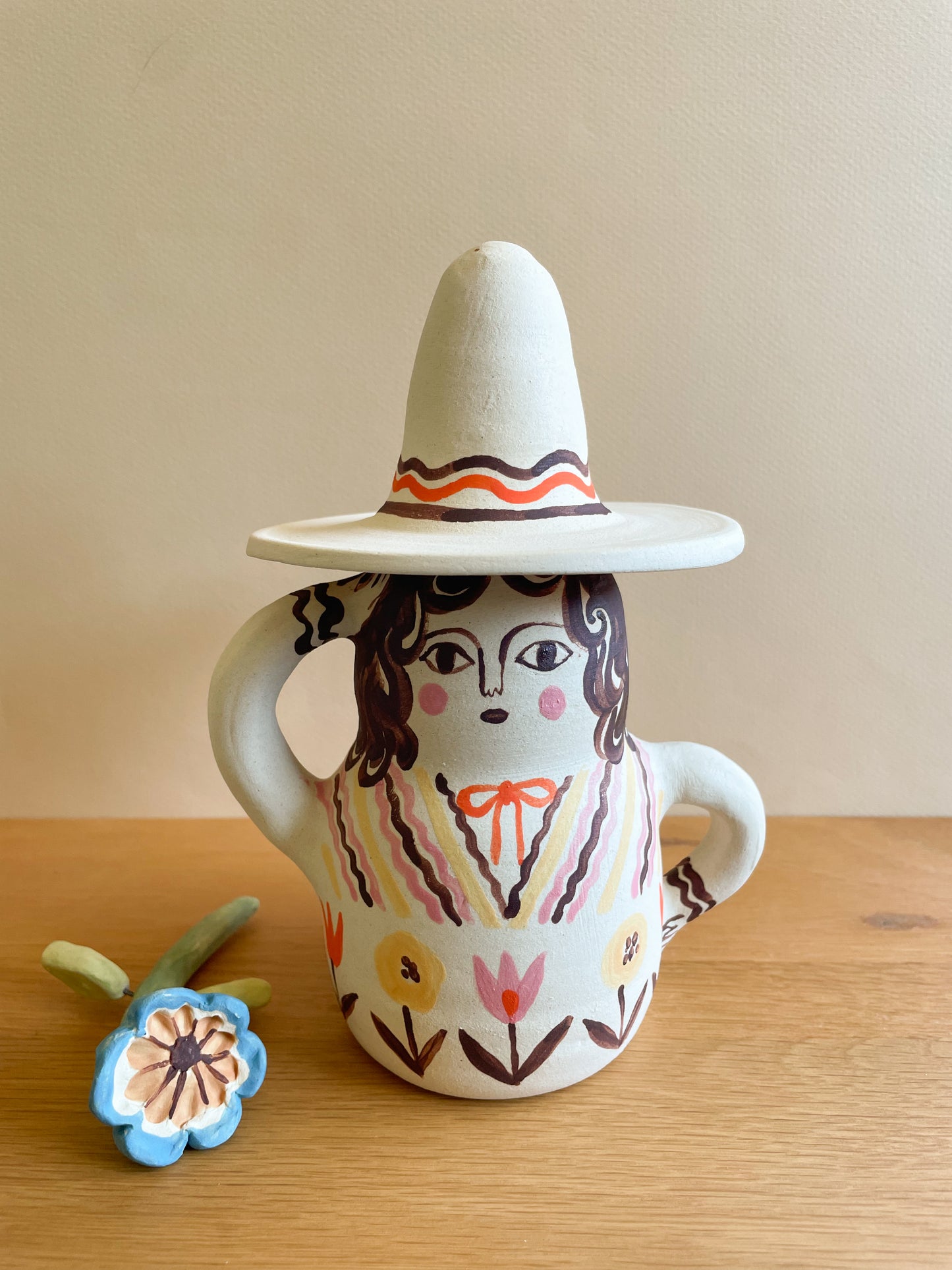 Pottery People Vase