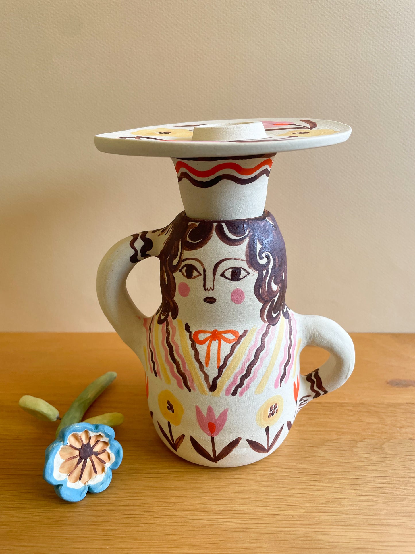 Pottery People Vase