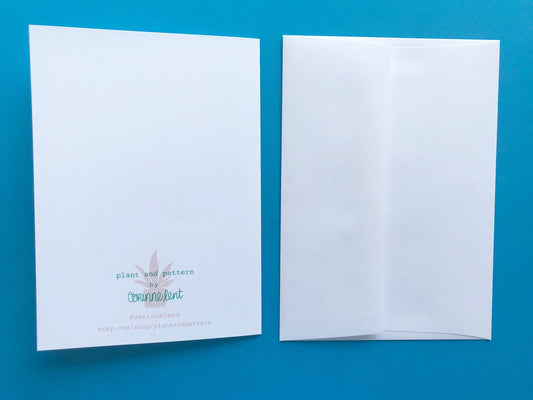 Mushroom Greeting Card