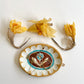 Folk trinket dish