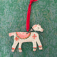 Horse ornament/ Wall hanging