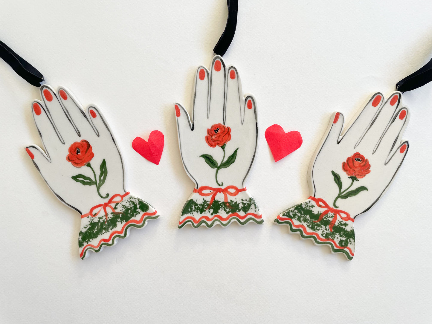 Victorian hand ornament