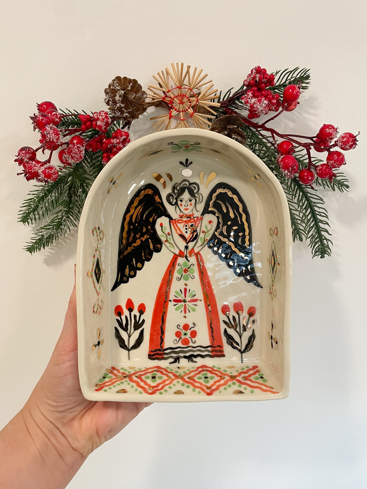 Wall Shrine with 22kgold