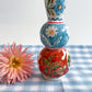 Folk People Vase~majolica