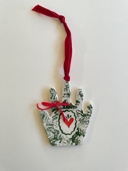 Forget me not ornament