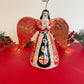Folk Angel Bell w/22k gold