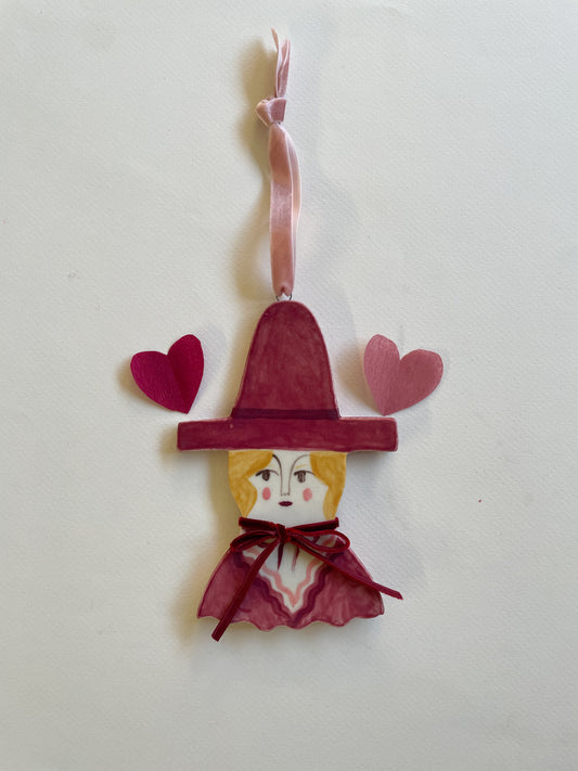 Love witch ornament