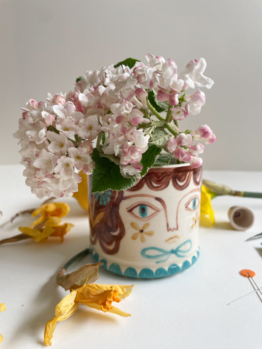 Pin cushion tumbler-glossy