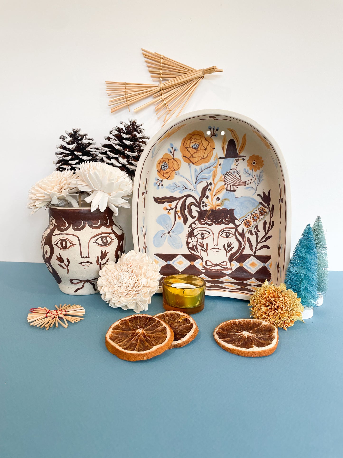 Folk Shrine Shelf
