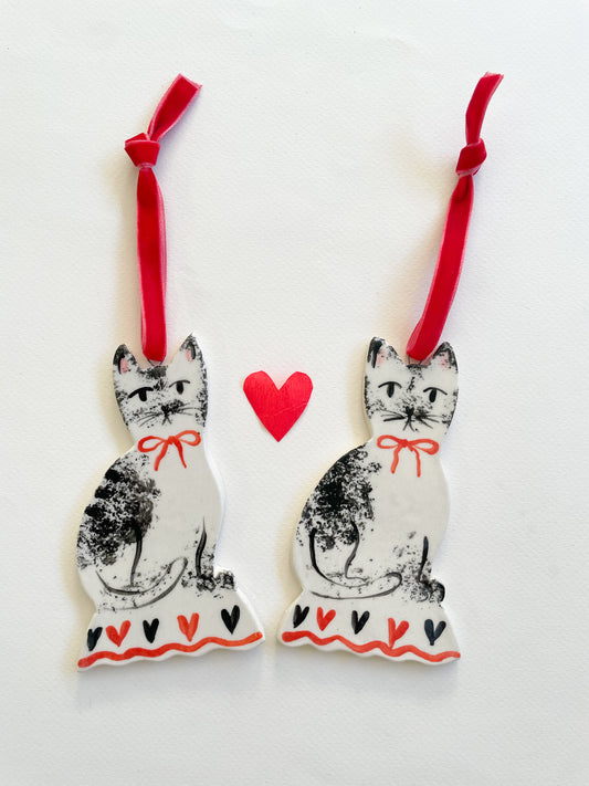 Cat ornament