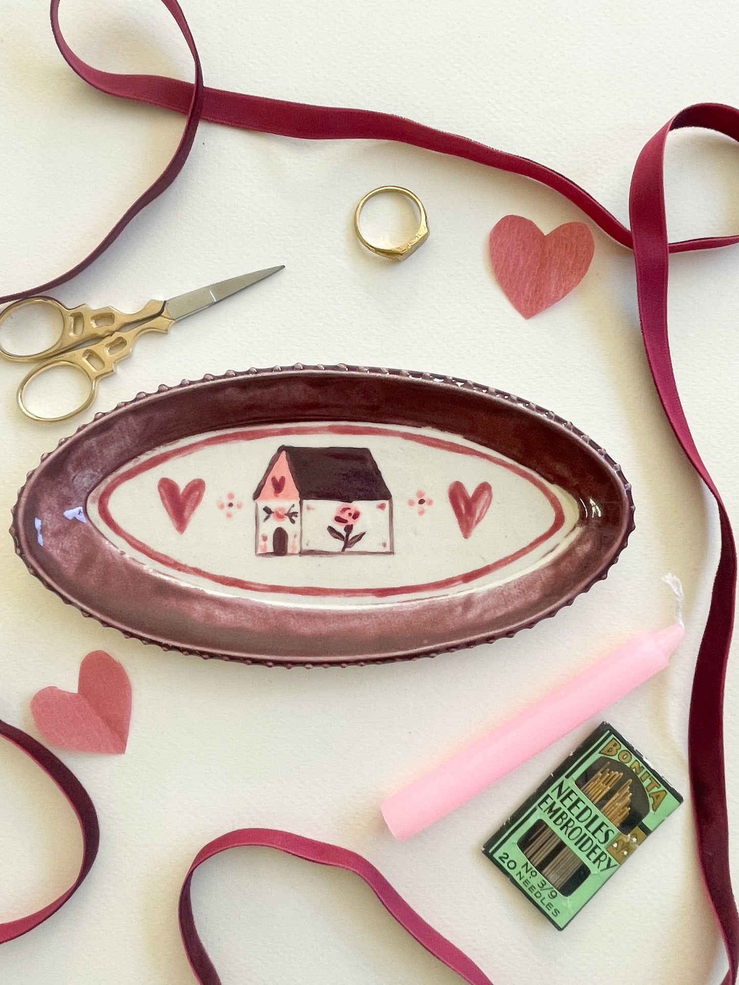 Cottage trinket  dish