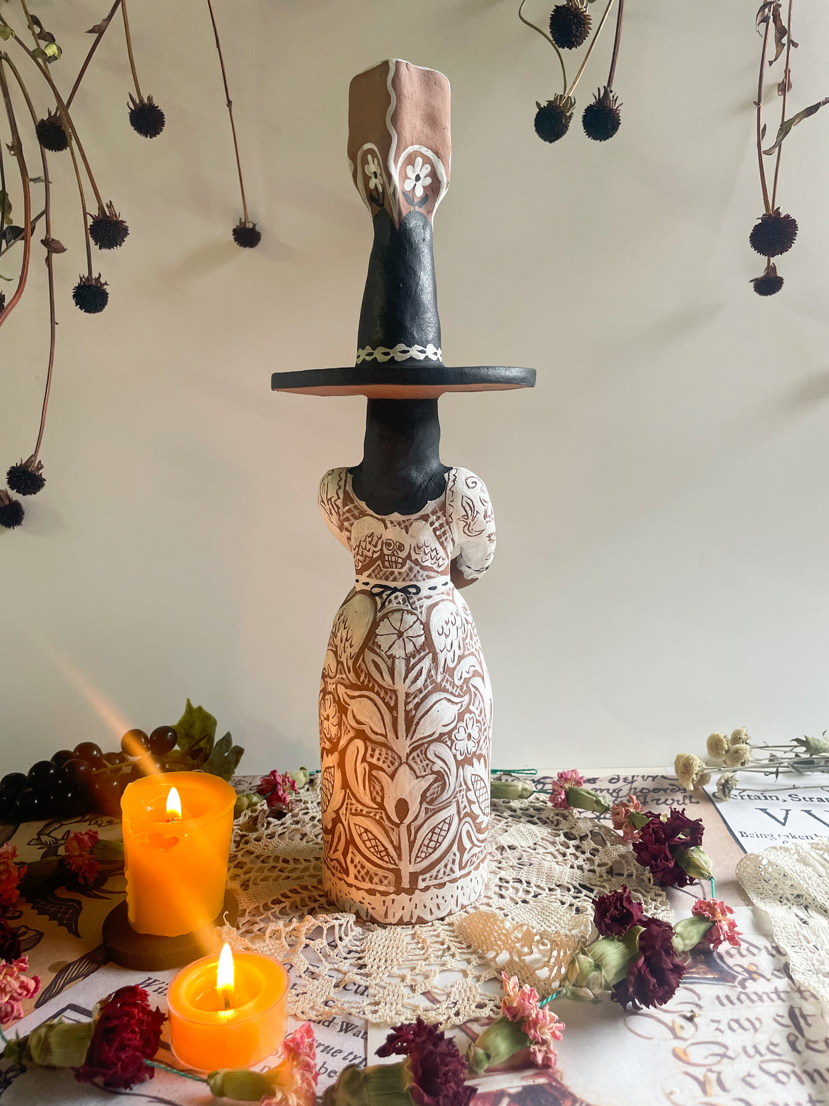 Memento mori lace witch