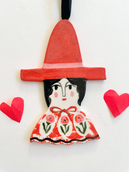 Love witch ornament