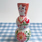 Folk People Vase~majolica