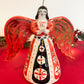 Folk Angel Bell w/22k gold