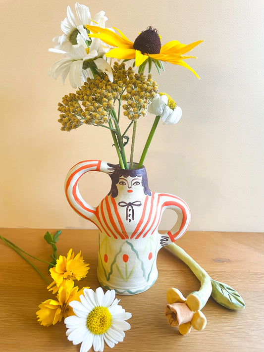 Pottery People Vase