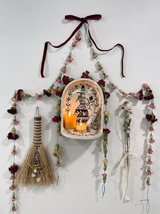 Folk witch shrine