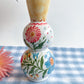 Folk People Vase~majolica