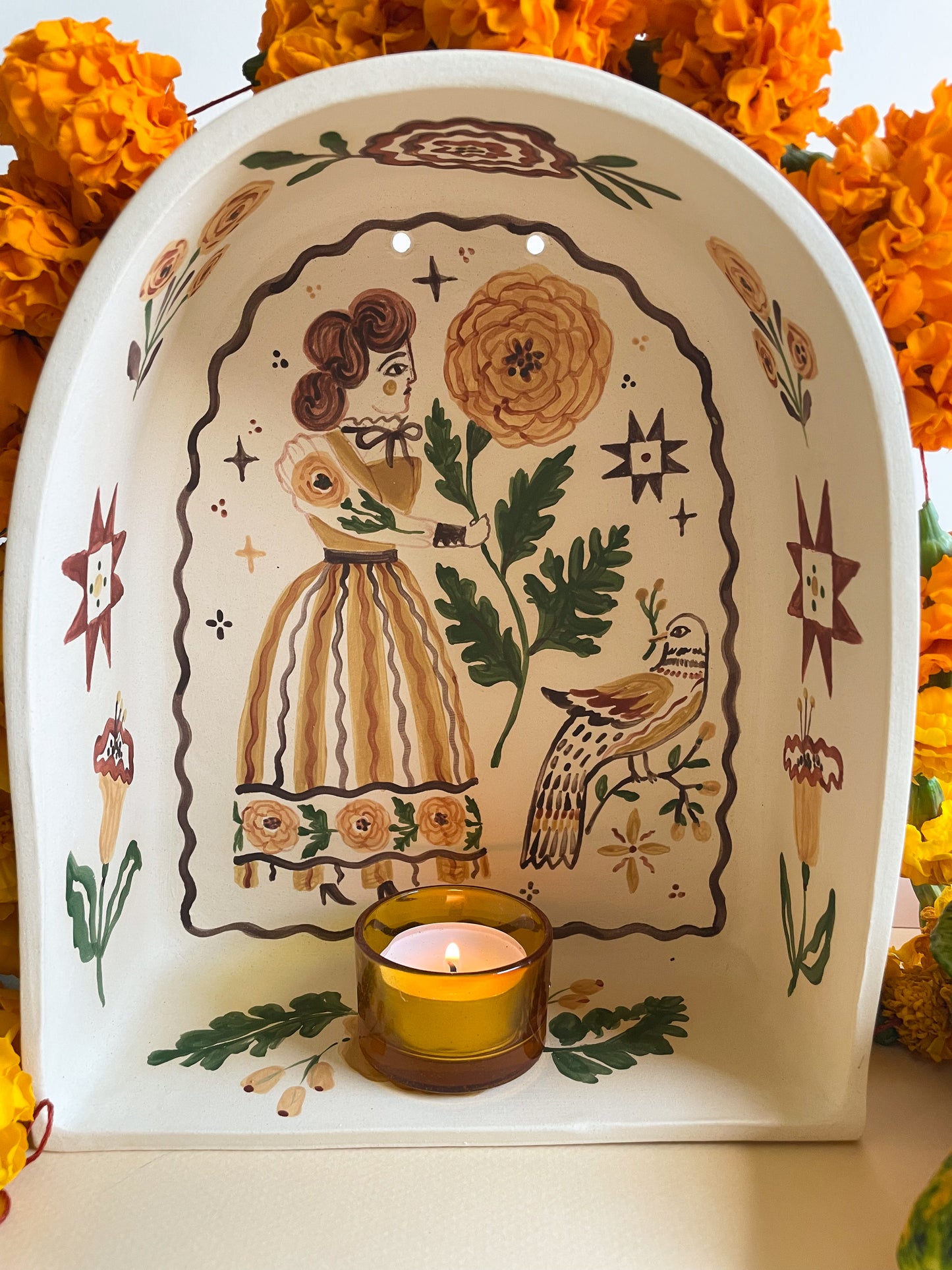 Folk Shrine Shelf