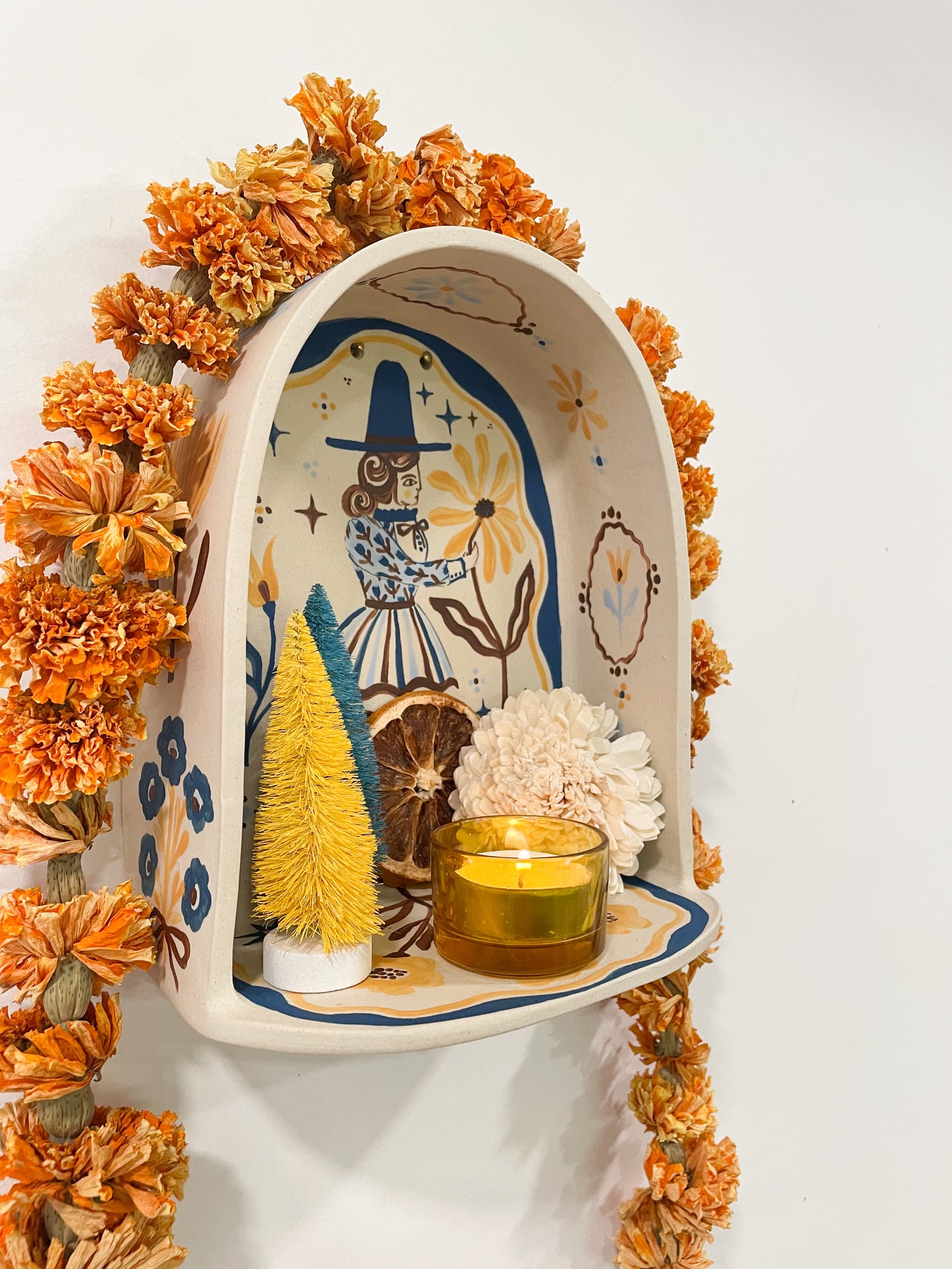 Folk Shrine Shelf
