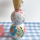 Folk People Vase~majolica